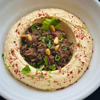 Hummus w/ Lamb